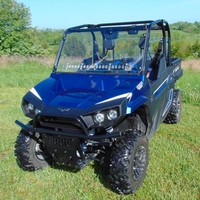 3 Star Full Front Windshield w/ Adjustable Vents and Hard Coating - 2018-20 Arctic Cat/Textron Stampede