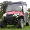 3 Star Full Front Windshield w/ Lower Adjustable Vents - 2010-22 Hisun HS, Strike & Massimo MSU