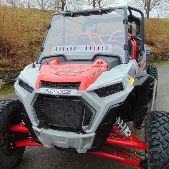 3 Star Full Front Windshield w/ Lower Adjustable Vents - 2014-20 Polaris RZR XP 1000, S 900/1000