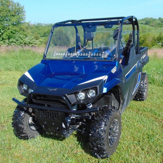 3 Star Full Front Windshield w/ MR10 Hard Coating - 2018-20 Arctic Cat/Textron Stampede