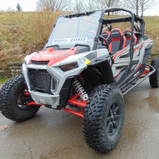3 Star Full Front Windshield - 2014-20 Polaris RZR XP 1000, S 900/1000 - alt image 0