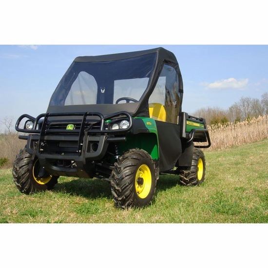 3 Star Full Soft Cab w/ Zippered Rear and Side Windows - 2010-14 John Deere Gator HPX, XUV 620, 625, 825, 850, 855