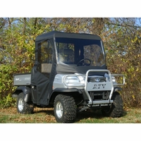 3 Star Full Soft Cab w/ Zippered Rear Window - 2005-10 Kubota RTV 900