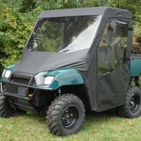 3 Star Full Soft Cab w/ Zippered Side Windows - 2005-08 Full Size Polaris Ranger 500, 700