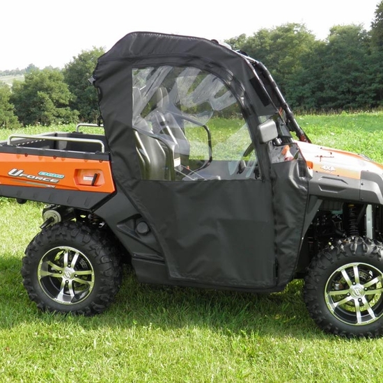 3 Star Full Soft Doors and Rear Panel w/ Zippered Rear Window - CFMOTO UForce