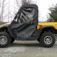 3 Star Full Soft Doors, Rear Window and Top w/ Zippered Rear and Side Windows (No Windshield) - Cub Cadet Challenger