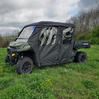 3 Star Full Soft Doors, Rear Window and Top w/ Zippered Rear Window (No Windshield) - Can Am Defender Max