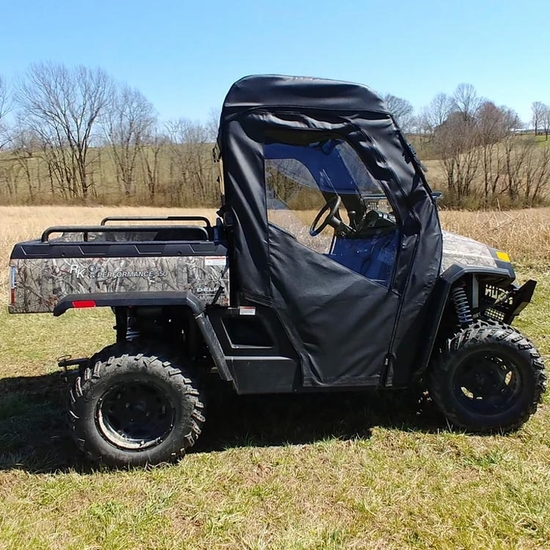 3 Star Full Soft Doors, Rear Window and Top w/ Zippered Rear Window (No Windshield) - Hisun, Coleman, Massimo, Bennche