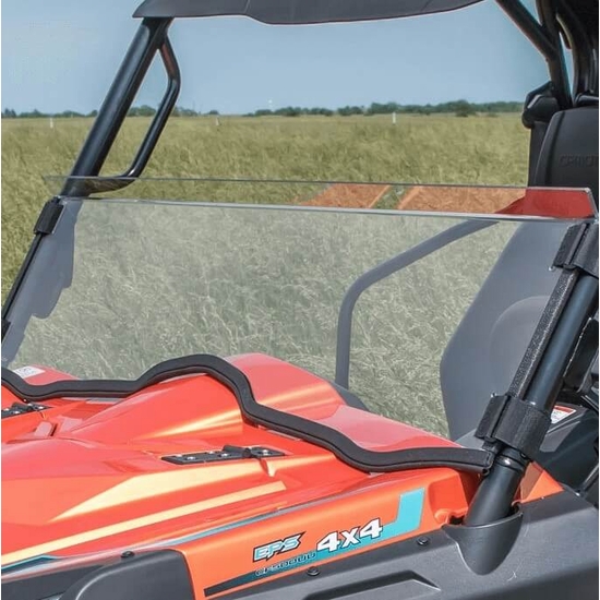 3 Star Half Front Lexan Windshield - CF MOTO UForce 500, 800