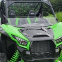 3 Star Half Front Windshield - Kawasaki Teryx KRX 1000