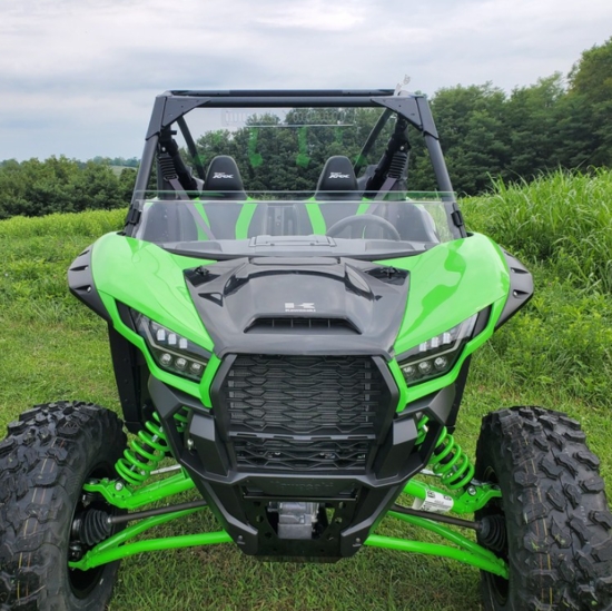 3 Star Half Front Windshield - Kawasaki Teryx KRX 1000 - alt image 1