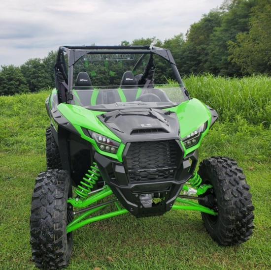 3 Star Half Front Windshield - Kawasaki Teryx KRX 1000 - alt image 2