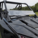 3 Star Hard Coated Half Front Windshield - Polaris RZR PRO XP