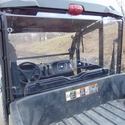 3 Star Hard Rear Windshield - 2012-22 John Deere Gator XUV 550, 560, 590