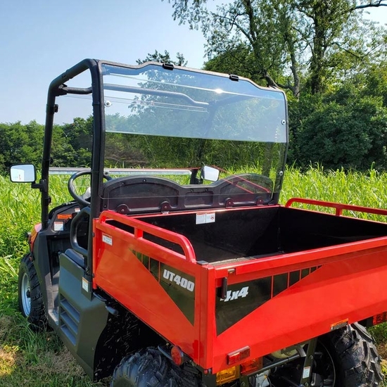 3 Star Hard Rear Windshield - 2013-22 Coleman Outfitter, Hisun HS