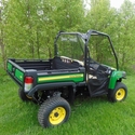 3 Star Hard Rear Windshield - 2013-22 John Deere Gator XUV 825, 855