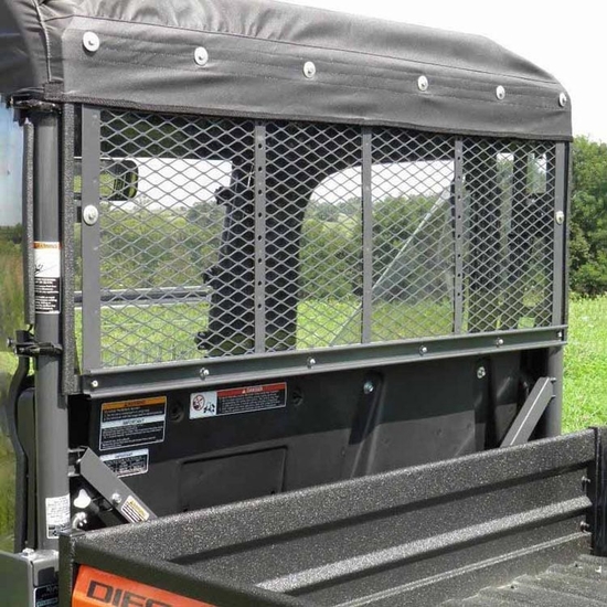 3 Star Hard Rear Windshield - 2014-22 Kubota RTV X900, X1120