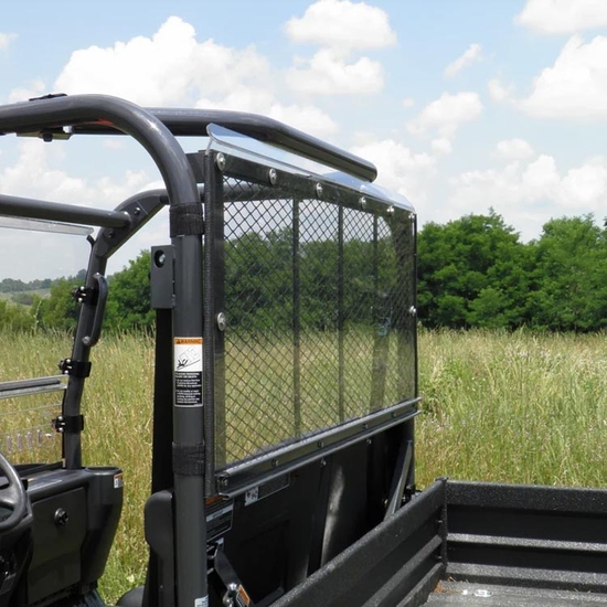 3 Star Hard Rear Windshield - 2014-22 Kubota RTV X900, X1120 - alt image 0