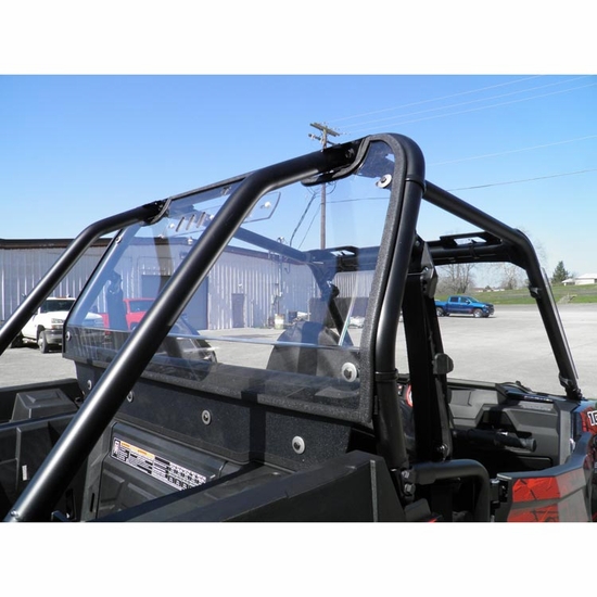 3 Star Hard Rear Windshield - 2014-22 Polaris RZR XP 1000, XP Turbo, S 1000, 900, S 900 - alt image 0