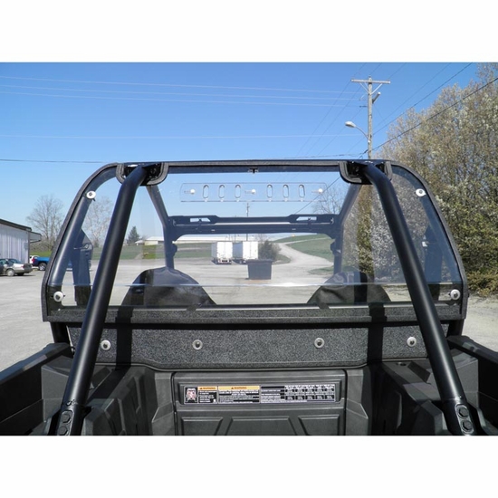 3 Star Hard Rear Windshield - 2014-22 Polaris RZR XP 1000, XP Turbo, S 1000, 900, S 900
