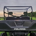 3 Star Hard Rear Windshield - 2016-23 Full Size Polaris Ranger 570