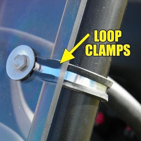 3 Star Hard Rear Windshield - 2020-24 Polaris RZR PRO XP, Turbo R - alt image 1