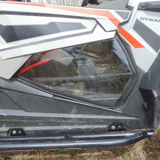 3 Star Lexan Lower Door Inserts - Polaris RZR XP 4 Turbo S - alt image 1