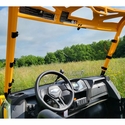 3 Star One Piece Front Windshield w/ Adjustable Vents and Hard Coating - 2018-24 Arctic Cat/Textron Prowler Pro