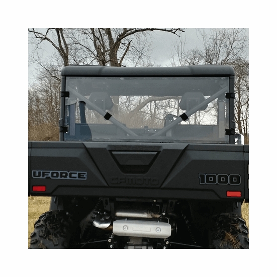 3 Star Rear Lexan Windshield - CF Moto UForce 1000 - alt image 2