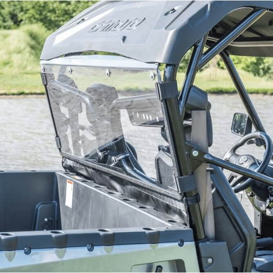 3 Star Rear Lexan Windshield - CF MOTO UForce 500, 800 - alt image 1