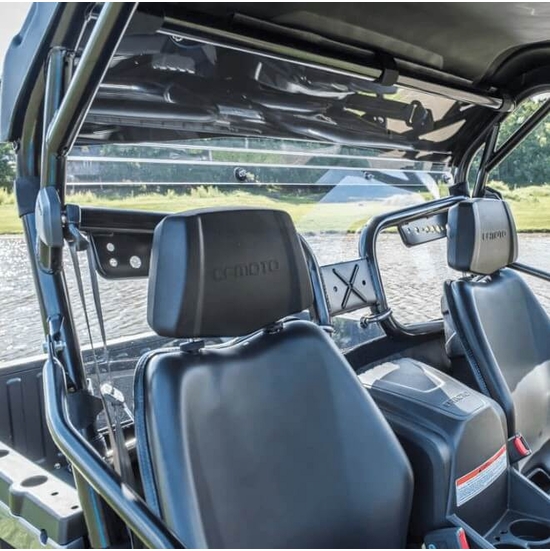 3 Star Rear Lexan Windshield - CF MOTO UForce 500, 800 - alt image 3