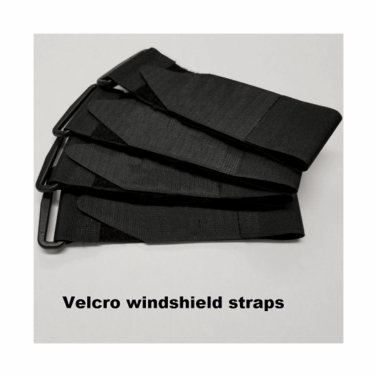 3 Star Rear Lexan Windshield - CF Moto ZForce 950 - alt image 2