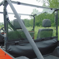 3 Star Rear Lexan Windshield - Mahindra ROXOR