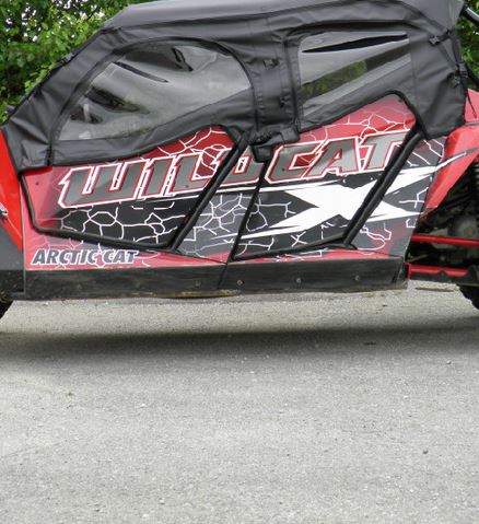 2015 Arctic Cat Wildcat 4X Limited Black 3 Star Soft Upper Door Set