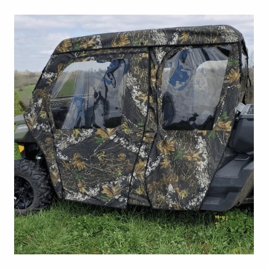 3 Star Full Soft Doors, Rear Window and Top (No Windshield) - Can Am Defender Max - alt image 2