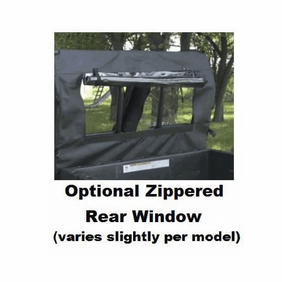 3 Star Full Soft Doors, Rear Window and Top (No Windshield) - Hisun, Coleman, Massimo, Bennche - alt image 3