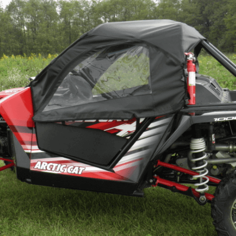 Arctic Cat Wildcat 1000 Onyx Black 3 Star Soft Upper Door Set