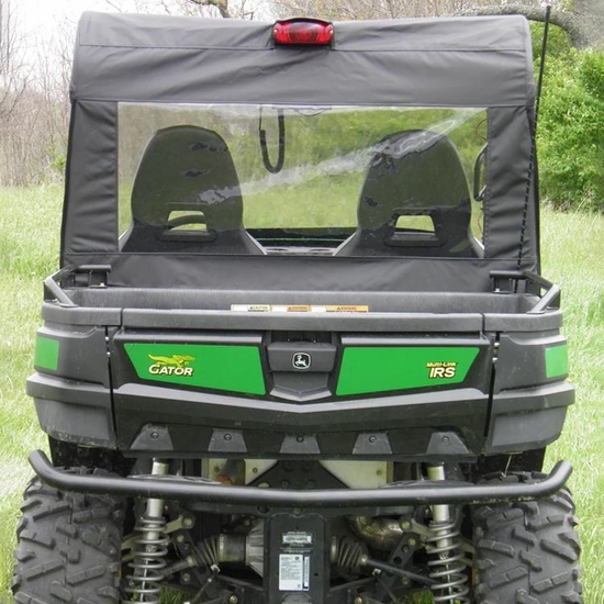 3 Star Soft Rear Panel w/ Zippered Rear Window - John Deere Gator RSX 850, 860