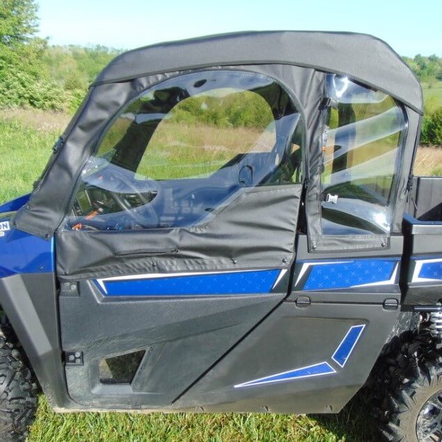 Arctic Cat & Textron Stampede Black 3 Star Soft Upper Door Set