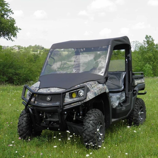 3 Star Soft Windshield and Top - 2012-21 John Deere Gator XUV 550, 560, 590