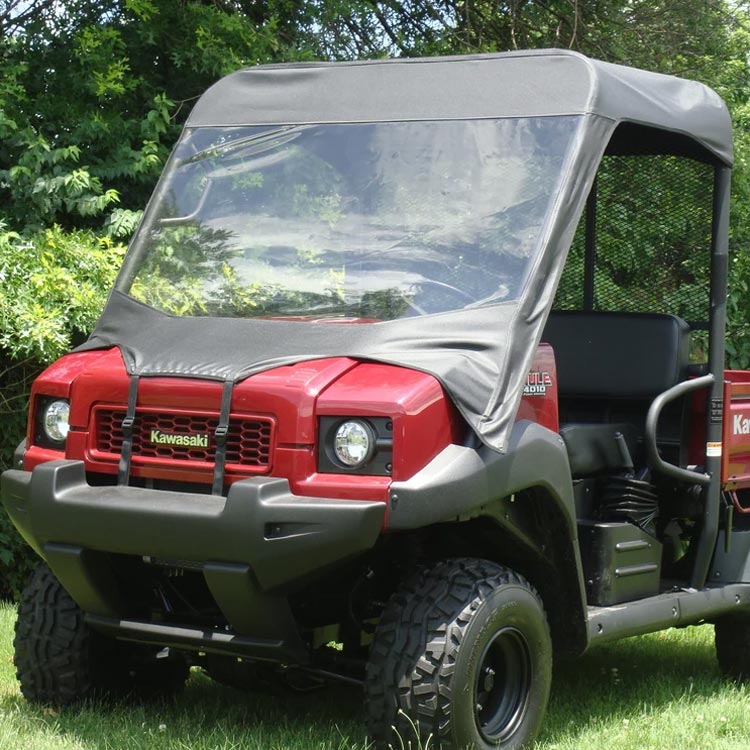 Kawasaki Mule 4010 Soft Windshield and Top|Side By Side Stuff