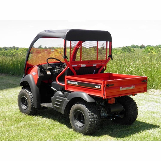 3 Star Soft Windshield and Top - Kawasaki Mule 600, 610 - alt image 0