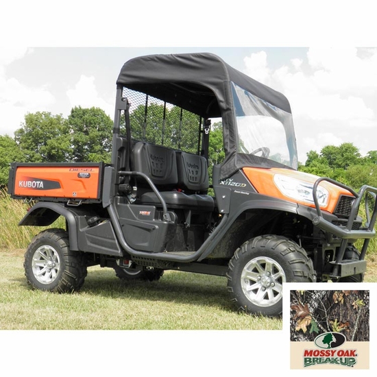 3 Star Soft Windshield and Top - Kubota RTV XG850 Sidekick