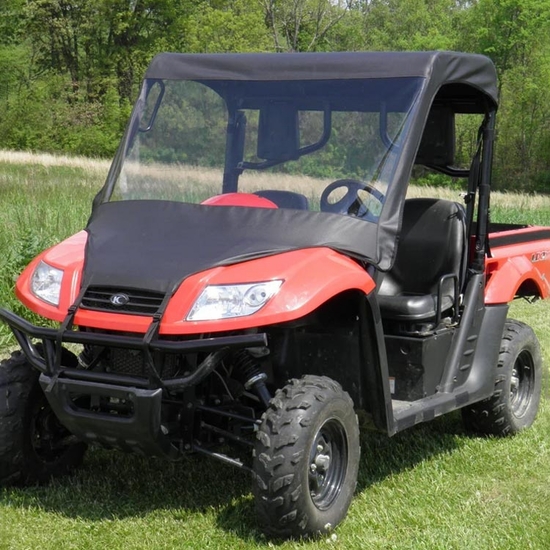 3 Star Soft Windshield and Top - Kymco UXV 500