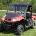 3 Star Soft Windshield and Top - Kymco UXV 500