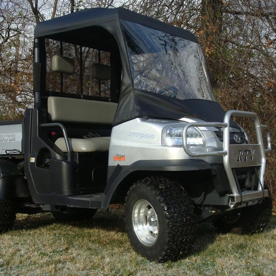 3 Star Soft Windshield, Top and Rear Window w/ Zippered Rear Window - Kubota RTV 900
