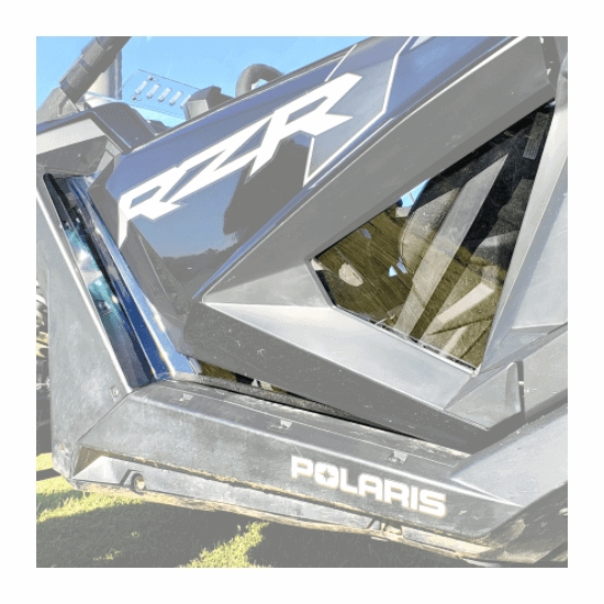 3 Star Tinted Lower Door Inserts - Polaris RZR PRO XP