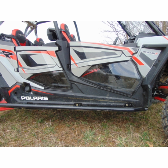 3 Star Tinted Lower Door Inserts - Polaris RZR XP 4 1000, XP 4 Turbo, S 4 1000, 4 900 - alt image 1