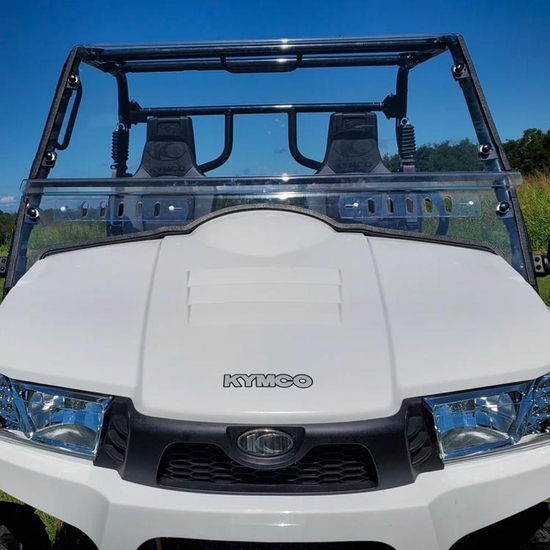 3 Star Two Piece Front Windshield - 2018-23 Kymco UXV 700