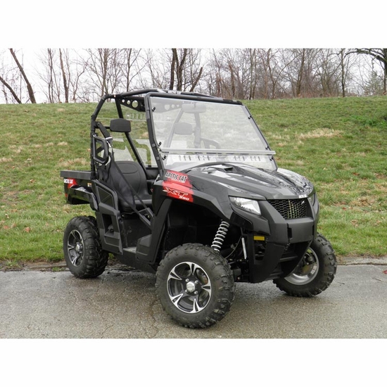 3 Star Two Piece Front Windshield - Arctic Cat Prowler 550, 700, 1000 - alt image 0